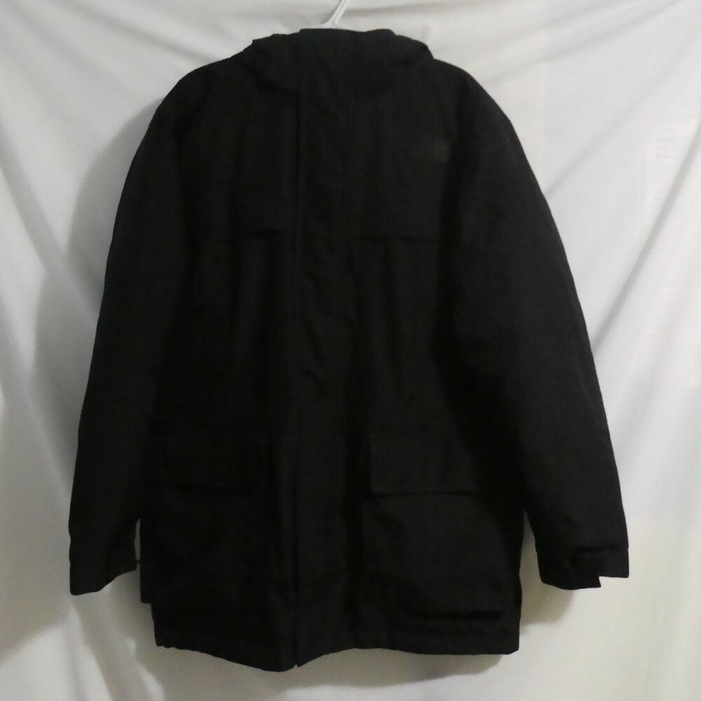 Men's Black Hooded Jacket - Picture 2 of 15